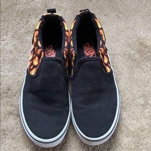EUC boys Vans size 3